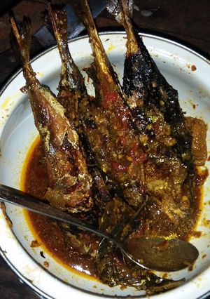 Foto resep Ikan panggang pedes 😊
