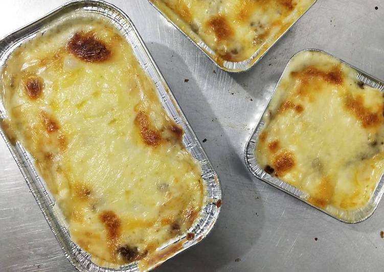 Bagaimana Menyiapkan Lasagna beef keto (debm friendly) Anti Gagal