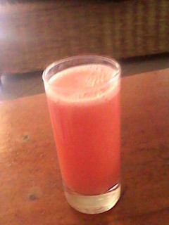 A picture of Watermelon lemonade.