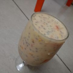 A picture of Weight loss Papaya mango smoothie.