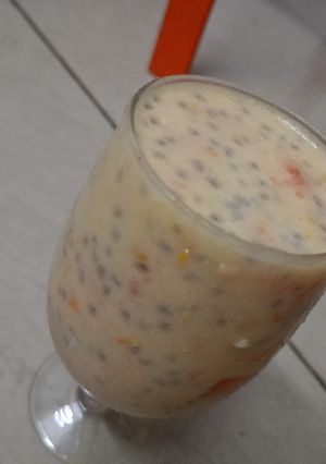 A picture of Weight loss Papaya mango smoothie.