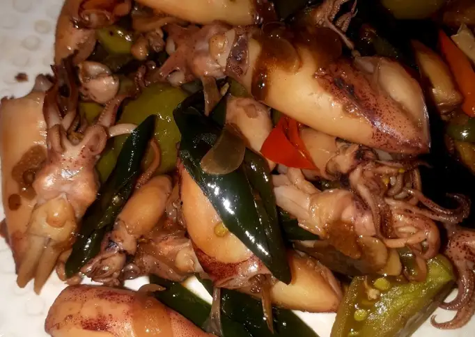 Cumi Asin Cabe Hijau