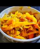Mixed vegetable kurma side dish for rice
