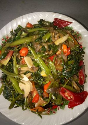 Foto resep Tumis Kangkung Simple & Sederhana
