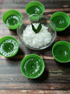 Foto resep Kue lumpang pandan
