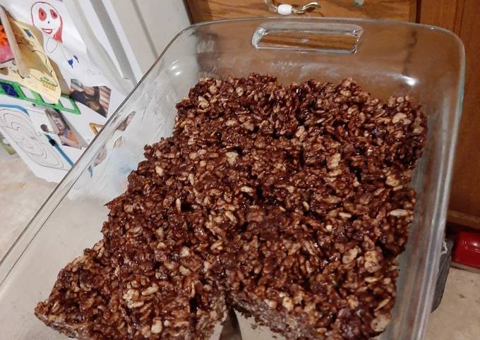 Step-by-Step Guide to Prepare Homemade Chocolatey Rice Krispie Treats