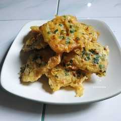 Foto resep Oncom goreng tepung