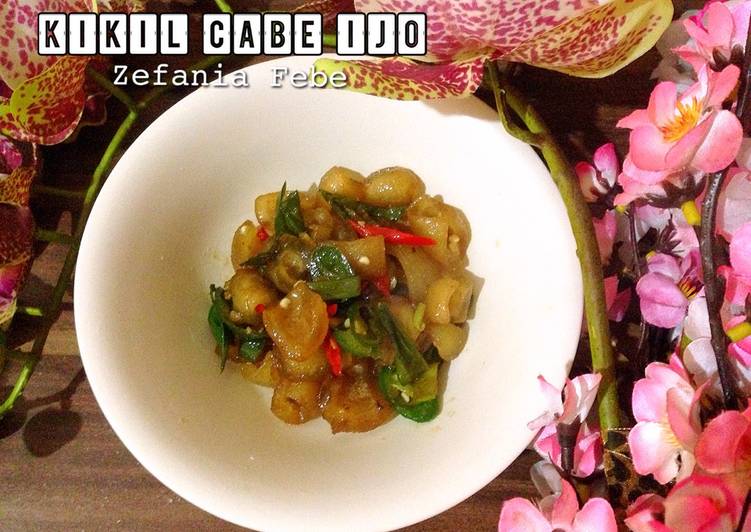 Recipe: Tasty Kikil Cabe Ijo