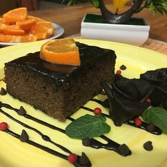 A picture of Orange Chocolate Brownie .