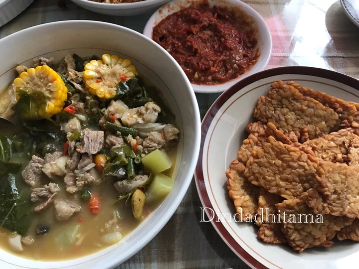 Cara Gampang Membuat Resep Sayur Asem plus tetelan yang Enak Banget Anti Ribet, Mantap