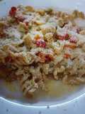 Fideos con verduras