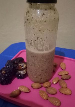 Foto resep Susu Almond Kurma