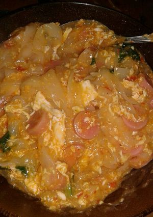 Foto resep Seblak kwetiaw sosis ala Diva Desta
