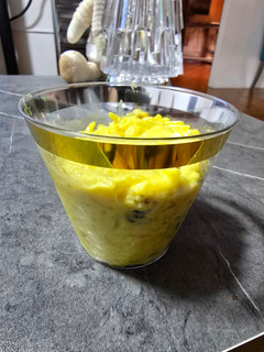 Una foto de Arroz con Leche Dorada (Golden Milk Rice)