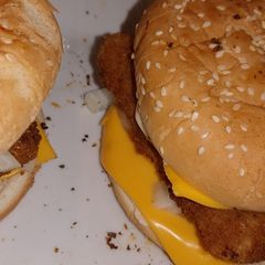 A picture of My cod fish sliders.