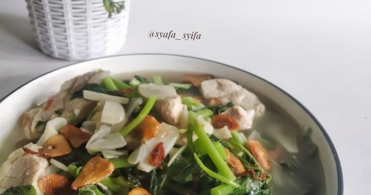 Tumis Bayam Ayam