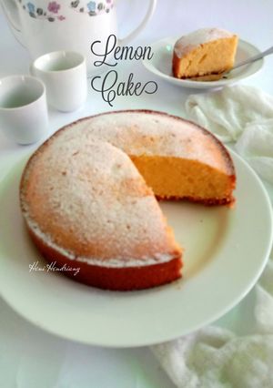 Foto resep Lemon Cake (tanpa mixer)