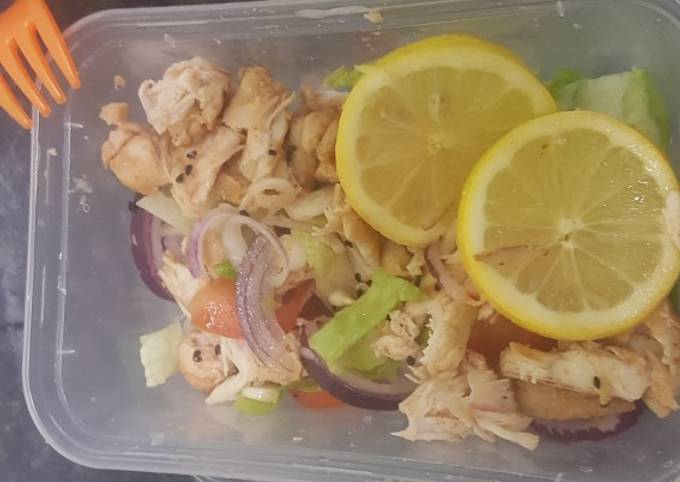 Step-by-Step Guide to Prepare Ultimate Chicken fillet salad