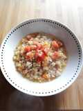 #503 Zuppa piccante di cereali e lenticchie 🍲🍚🌶️