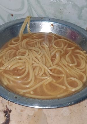 صورة لوصفة اندومي او مكرونه بديله الاندومي🍝