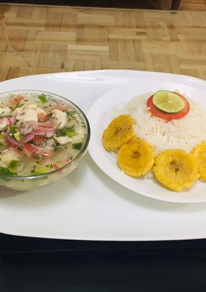 Una foto de Ceviche de Pollo 👨🍳