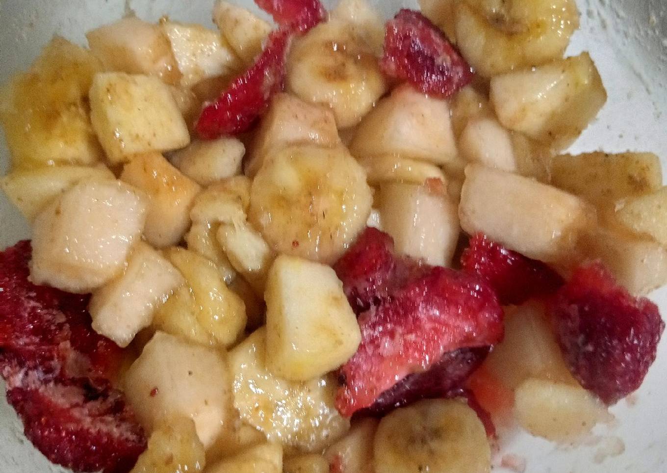 Tangy fruit chaat