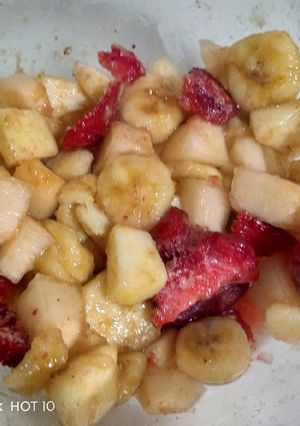 A picture of Tangy fruit chaat.