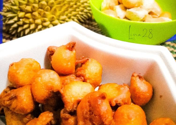 Cara Buat Cekodok Durian yang Mudah