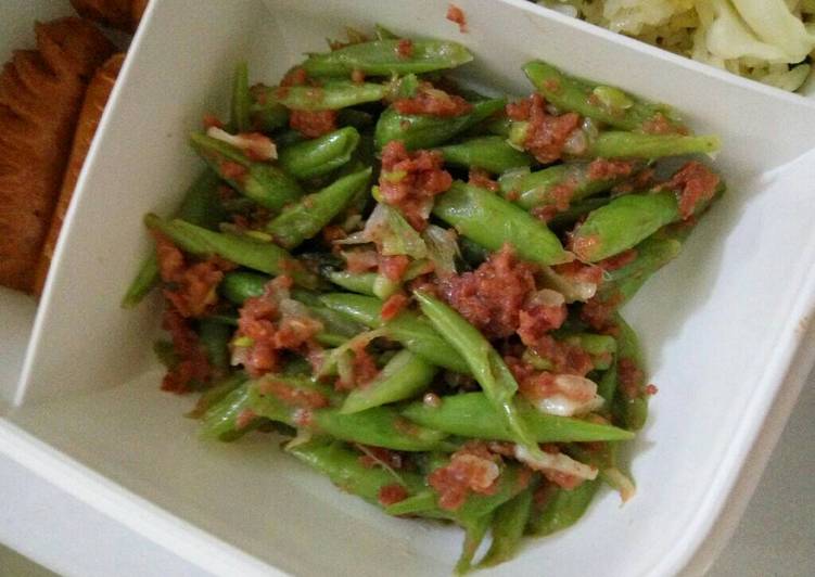 Resep Tumis buncis kornet Lezat