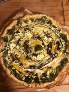Bunte Gemüse-Quiche Rezepthauptbild