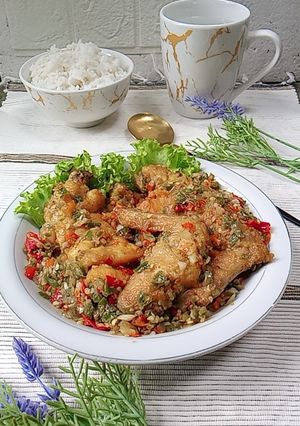 Foto resep Ayam Chilli padi