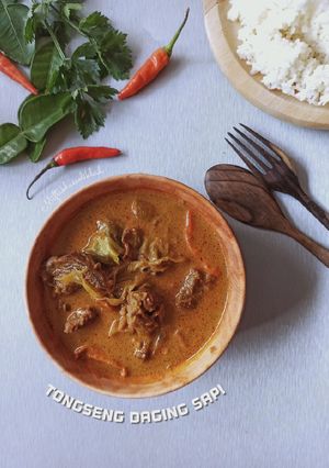 Foto resep Tongseng sapi masak gulai