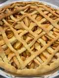 Pink Gold Apple Tart with Maple Butter