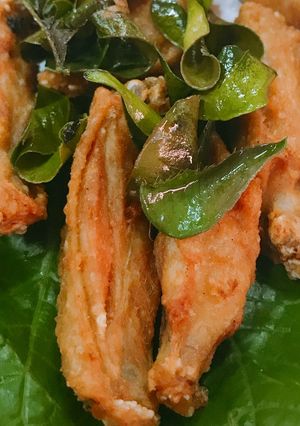 รูปของ ปีกไก่ทอดน้ำปลา