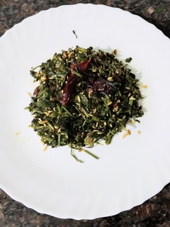 A picture of Water Spinach Fry.