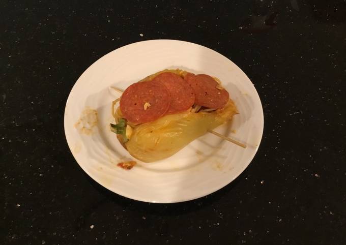 Simple Way to Make Super Quick Homemade Pasta Stuffed Roasted Italian Peppers