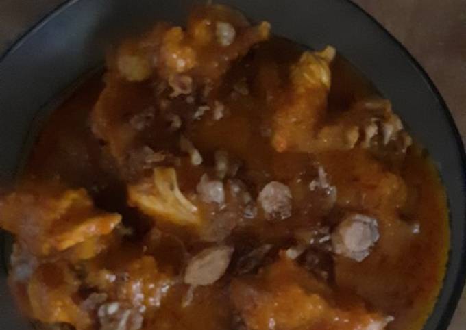 Bagaimana Menyiapkan Ayam bumbu rujak pedas Anti Gagal