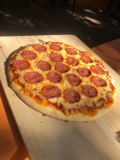 Una foto de Pizza de pepperoni