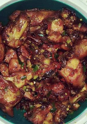 A picture of Pepper chicken.
