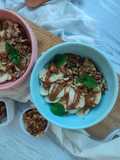 Papas de Quinoa com Maçã e Banana