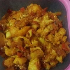 A picture of Aloo Gobhi.