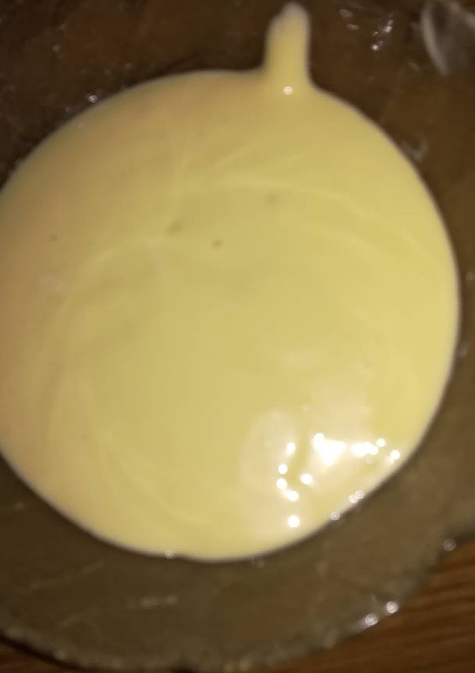 Una foto de Ajoaceite casero en batidora