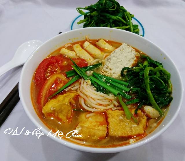 canh bún chay