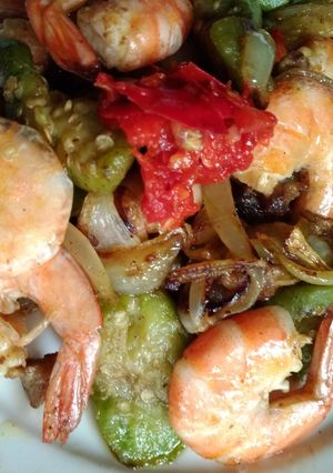 Foto resep Udang Terong Bumbu Mentega
