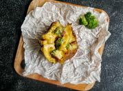 Gambar baked potato cheese