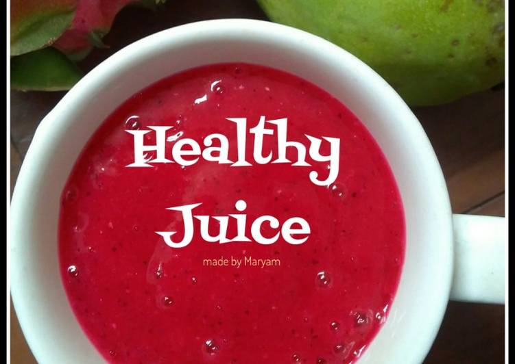 Red Healthy Juice #menuDM