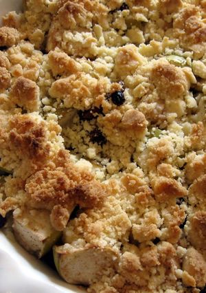 A picture of Super Easy Apple Crumble.