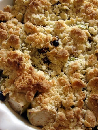 Recipe Super Easy Apple Crumble which Delicious