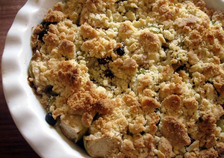 Recipe of Ultimate Super Easy Apple Crumble