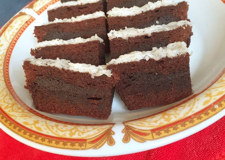 Resep Brownies kukus nyoklat abis, Sempurna